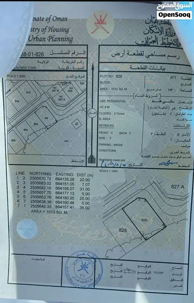 ارضين شبك في الفليج الجديده — أرض في إبراء