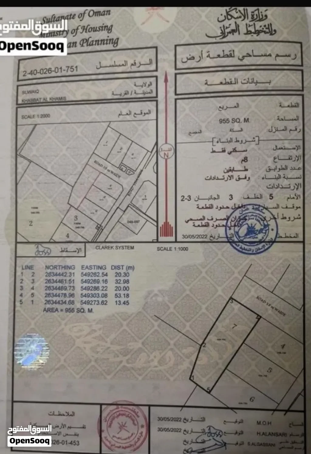 المساحات النادرة الكبيرة 955
