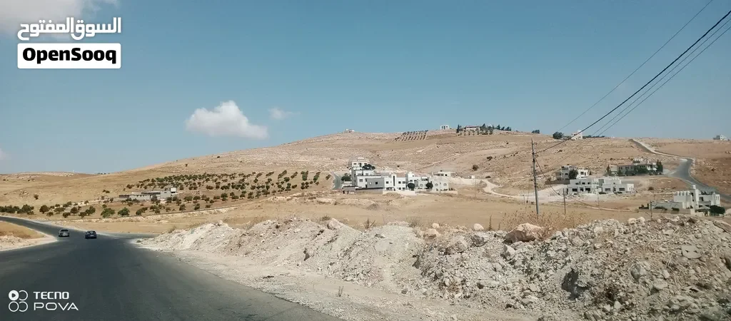 اراضي للبيع في شفا بدران حوض المقرن شارع وشارعين