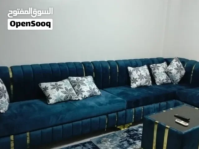 شقه مفروش للايجار اكتوبر الحي الثاني خطوات للموقف والحصري والجامعة