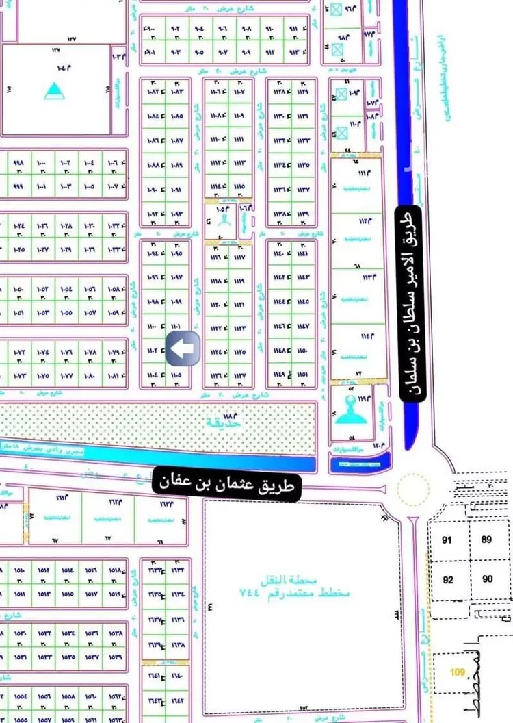أرض للبيع في شارع يوسف بن عبدالملك