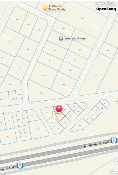 ارض سكني تجاري ب غلا المرحله 2 مصرح ب 8 أدوار موقع مميز 2412 متر