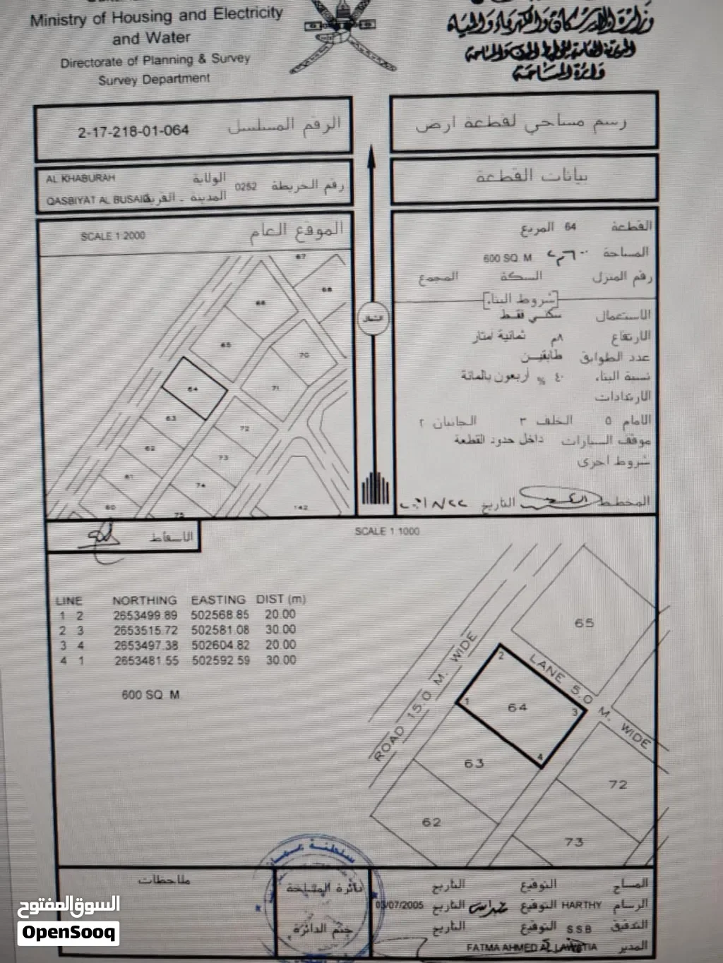 ارض سكنية للبيع