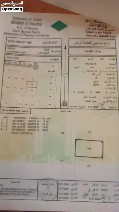 أرضين شبك كونر في منطقة الشهامه قريب من الشارع