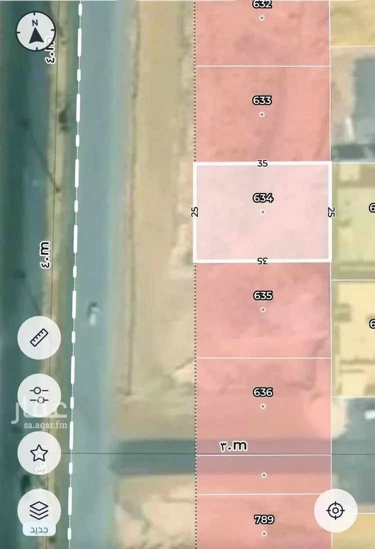 أرض للبيع في شارع سلطان بن عبدالعزيز