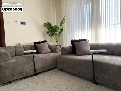 شقه مفروشه فاخره للايجار في كريدور عبدون طريق المطار _ Luxury furnished apartment for