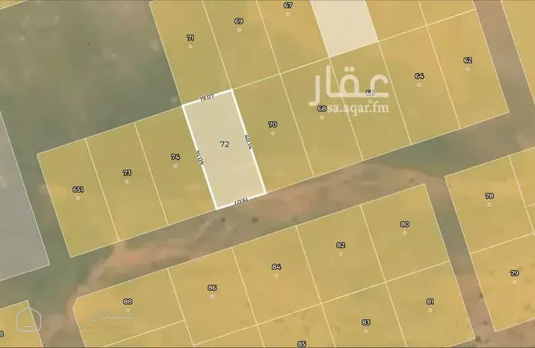 أرض للبيع في شارع 723