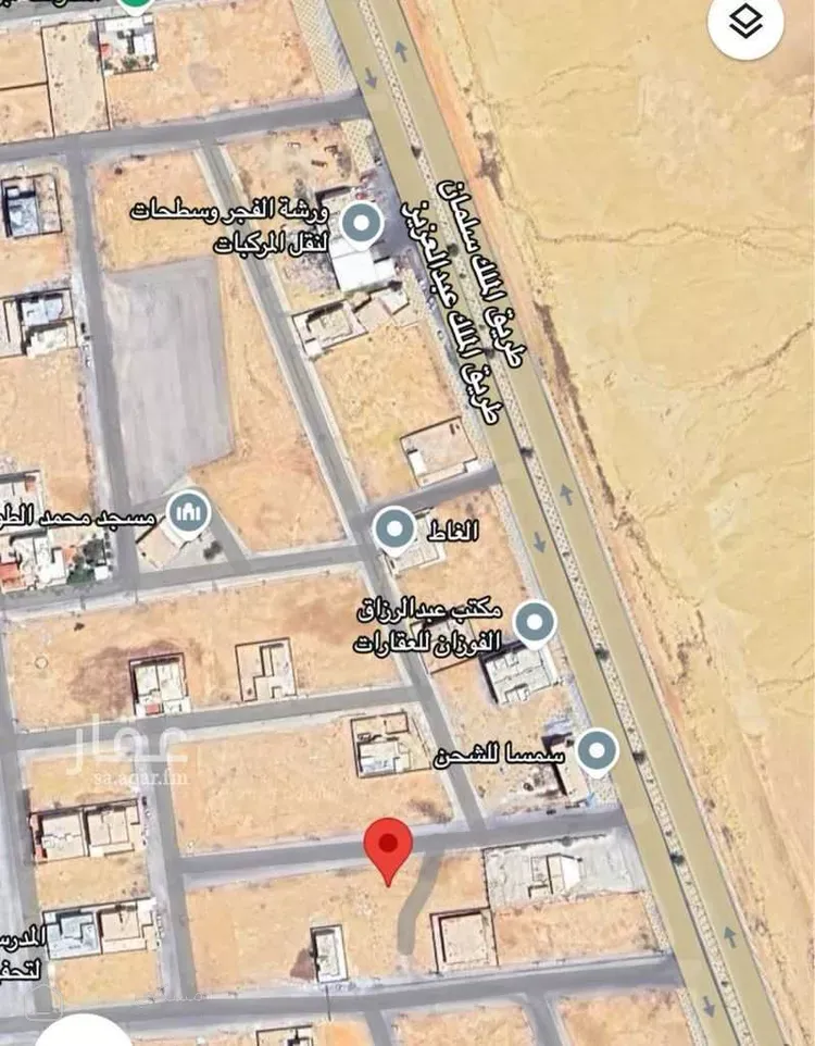 أرض للبيع في شارع شارع عرض
