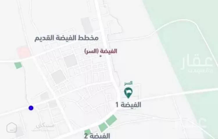 أرض للبيع في شارع الفويلق الشمالي 196