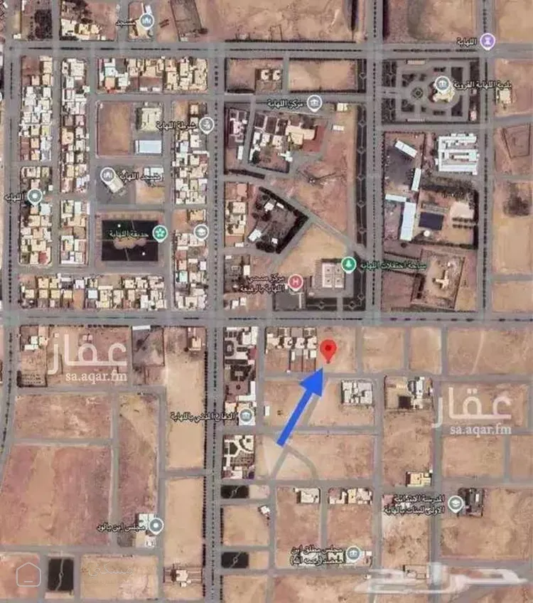 أرض للبيع في شارع اللهابه 138