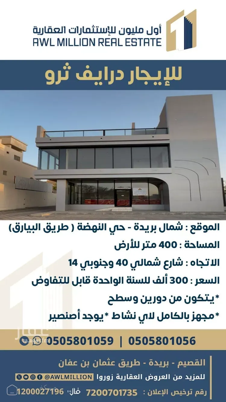 محل للإيجار في حي الإسكان