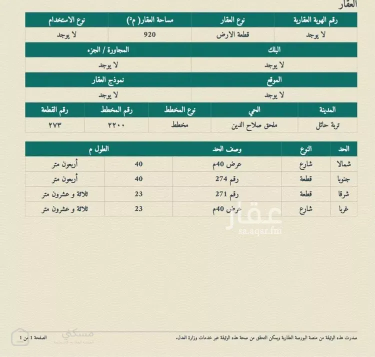 أرض للبيع في شارع الحسين بن علي