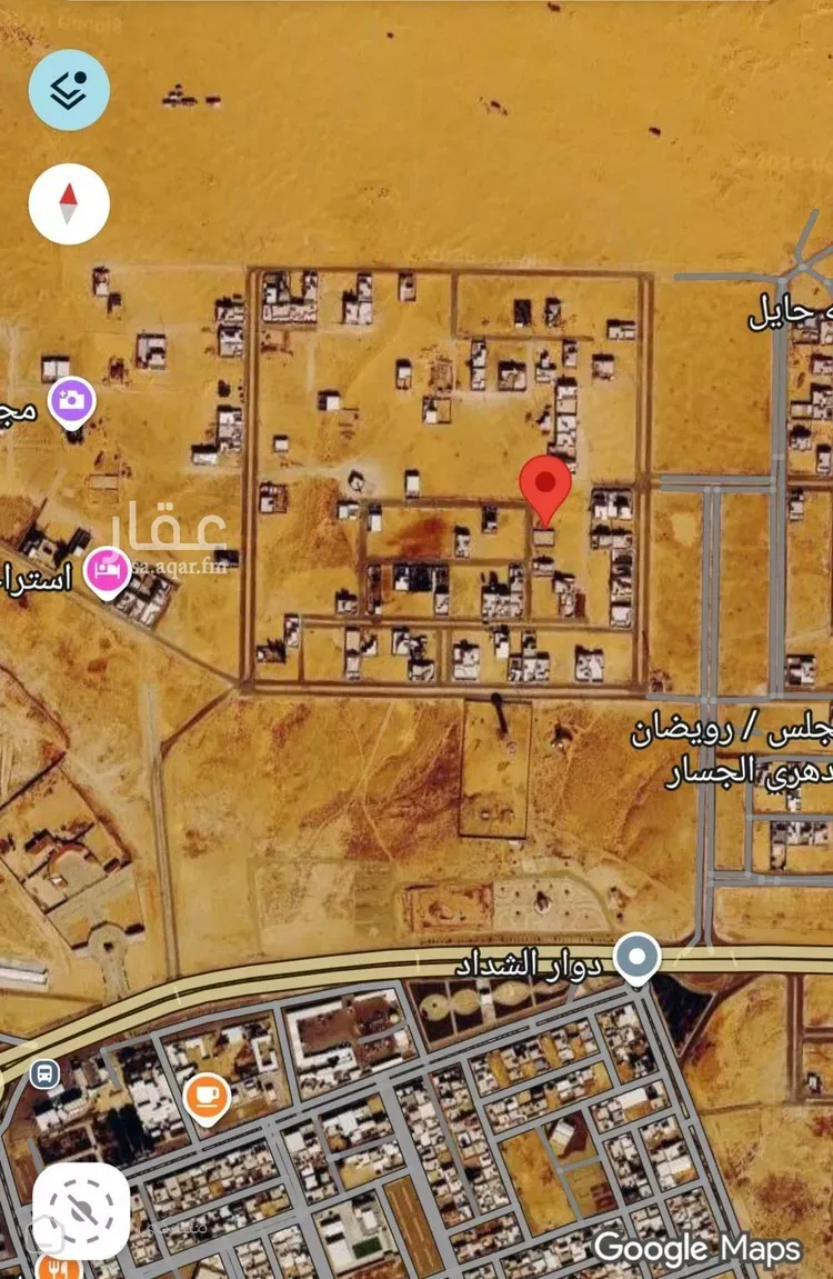 أرض للبيع في شارع داخلي