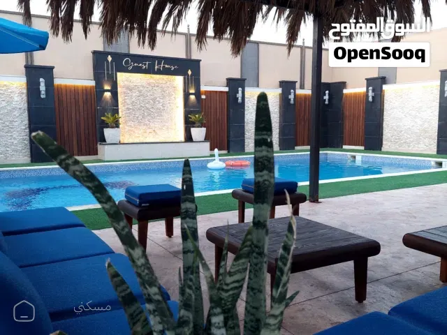 شالية دار الضيافة (مسبح مدفأ) Guest house chalet شاليه للايجار اليومي يوجد لدينا حجوزات مسائية