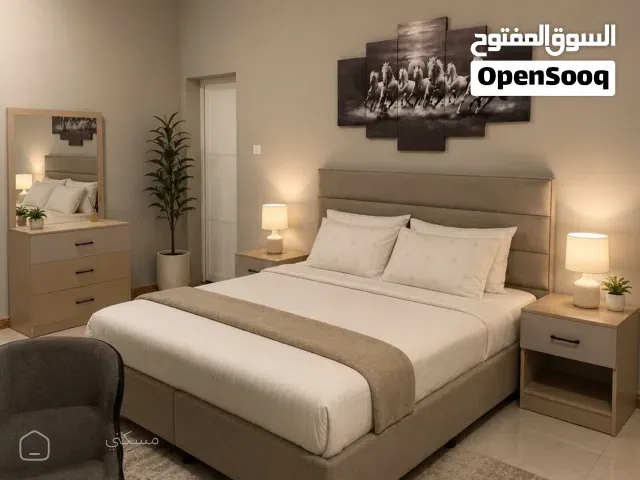 غرفة للإيجار اليومي مؤثثه أثاث فندقي للعوائل ف نزوى قريب اللولو وجراند والحديقه العامه + بركة الموز