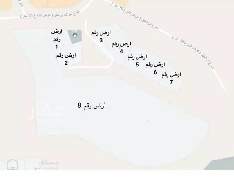 أرض للبيع في شارع خالد بن عبدالعزيز