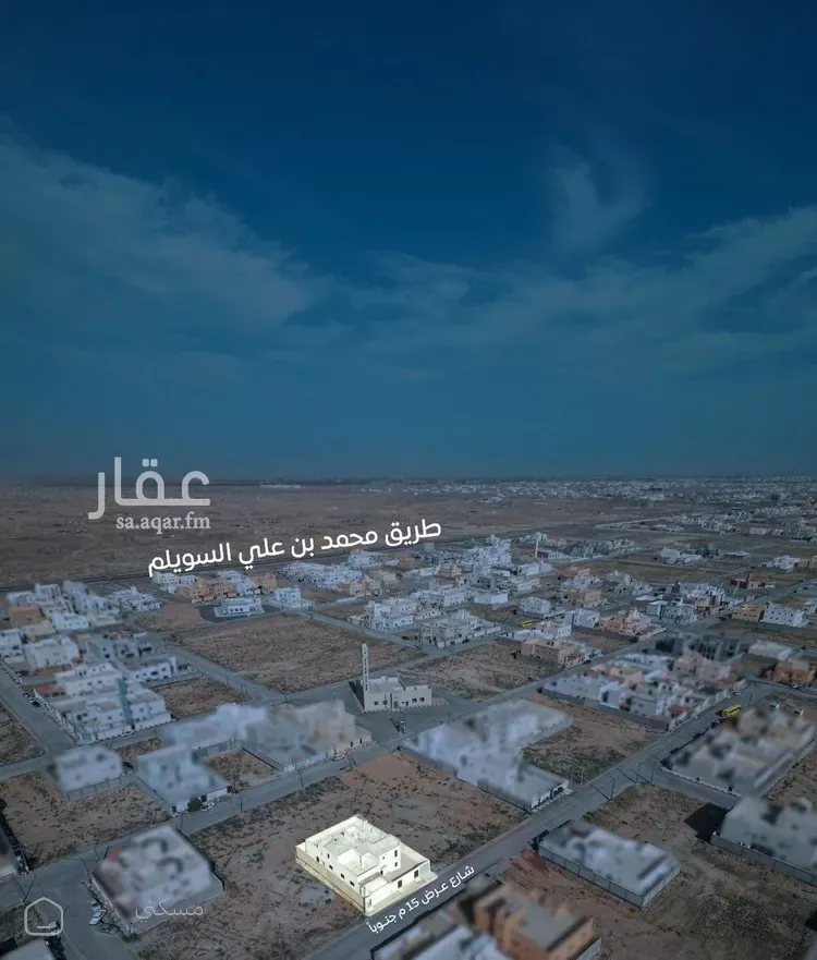فيلا للإيجار في شارع الدُّف